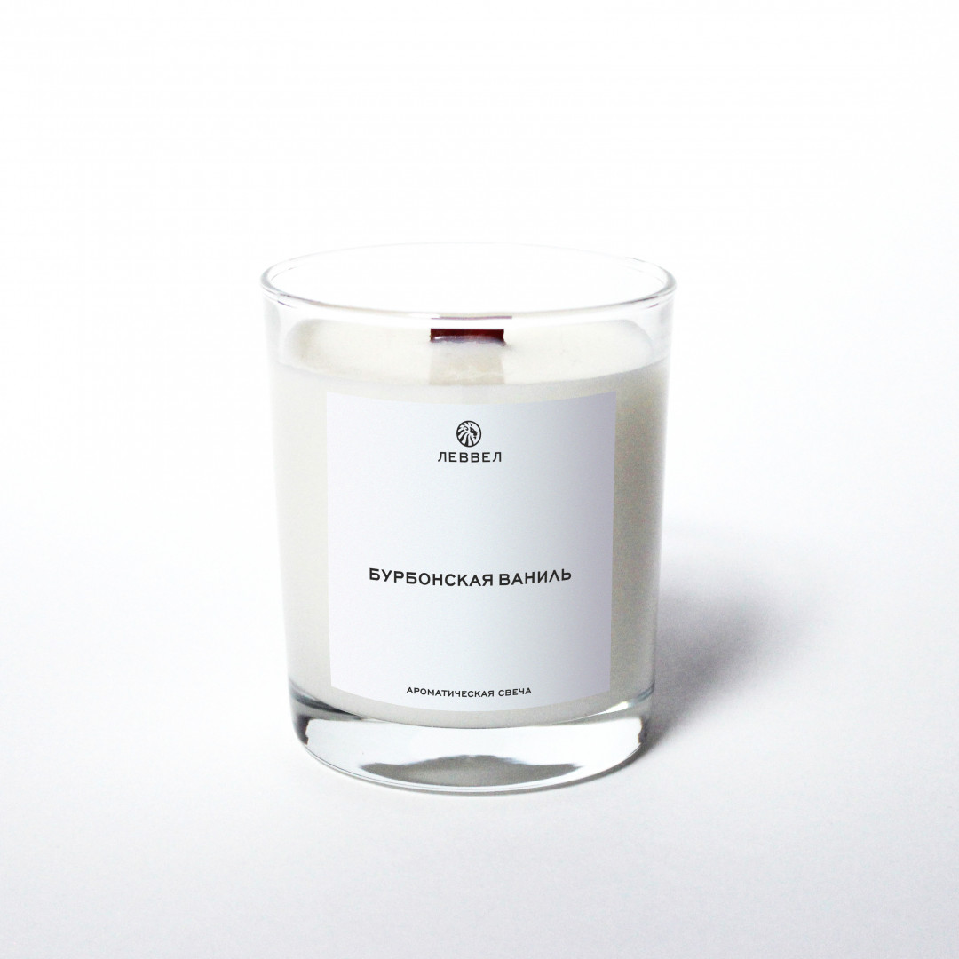 Ароматическая свеча «Бурбонская ваниль», 190 мл